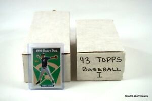 1993 Topps Baseball Complete Set 825 Cards Derek Jeter Rookie RC NM/MT