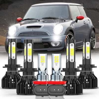 Комплект светодиодных противотуманных фар для Mini Cooper 2003 2004 2005 2006 2007 годов выпуска 6500K - Изображение 1 из 4
