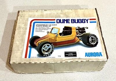 🏁 Aurora Vintage 1976 Dune Buggy Model Kit (Young Builders Club) 1/32  🏁 - Image 1 of 3