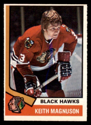 1974-75 O-Pee-Chee #75 Keith Magnuson - Image 1 of 2