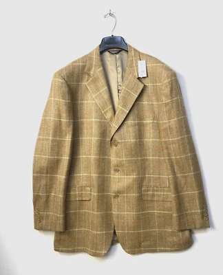 Abrigo Blazer Chaqueta Deportivo Brooks Brothers Southwick 42R Lana-Seda Unión EE. UU. NUEVO Foto 1 de 4