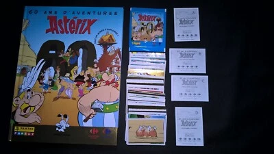 ASTERIX CARREFOUR 2019 : ALBUM COMPLET AVEC 124 STICKERS à COLLER - Photo 1/2