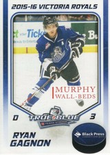 2015/16 Victoria Royals - RYAN GAGNON [Allen Americans] ECHL
