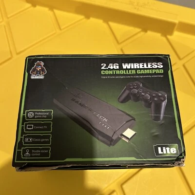 NEW Game Stick/2.4g Wireless Controller Gamepad/Arcade Gaming for Everyone/ 64GB - Image 1 of 3