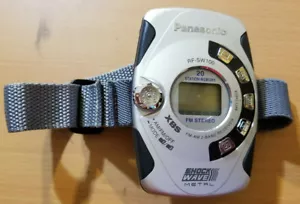 Panasonic RF-SW100 FM-AM 2 Band Empfänger Radio mit Armband GETESTET Stoßwelle - Bild 1 von 12