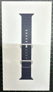 Bracelet original Apple Ocean bleu marine 49 mm taille unique titane naturel pour montre Ultra2 - Photo 1 sur 4