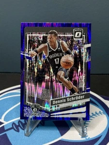 2023-24 Donruss Optic Purple Shock #106 Dennis Schroder - Brooklyn Nets - Picture 1 of 2