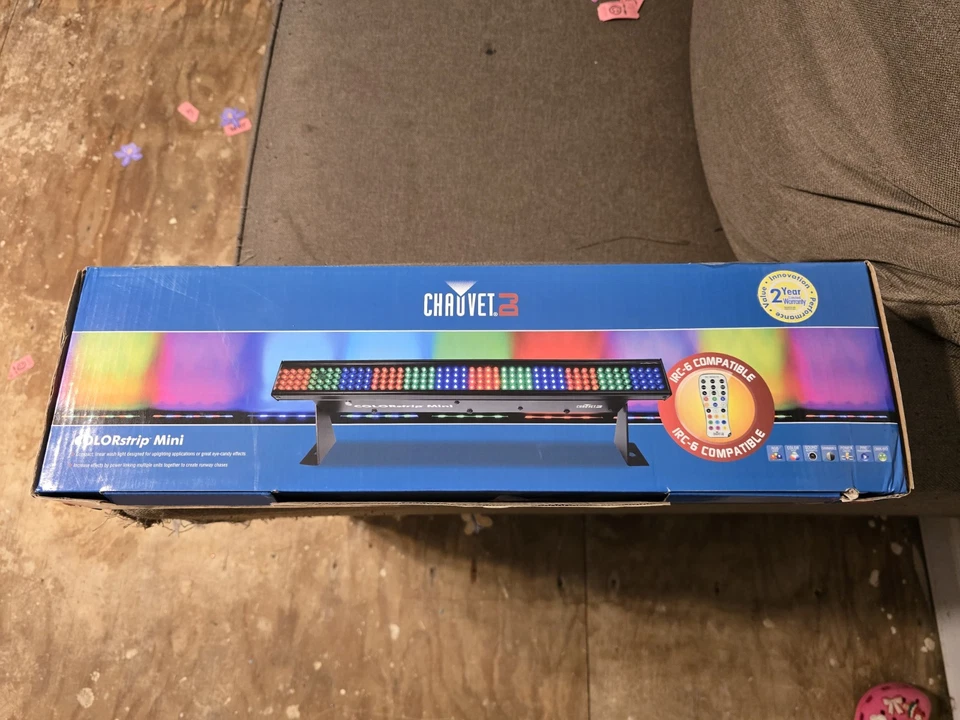 Chauvet DJ COLORstrip Mini RGB 4 Channel LED Linear Wash Light - Image 1 of 4