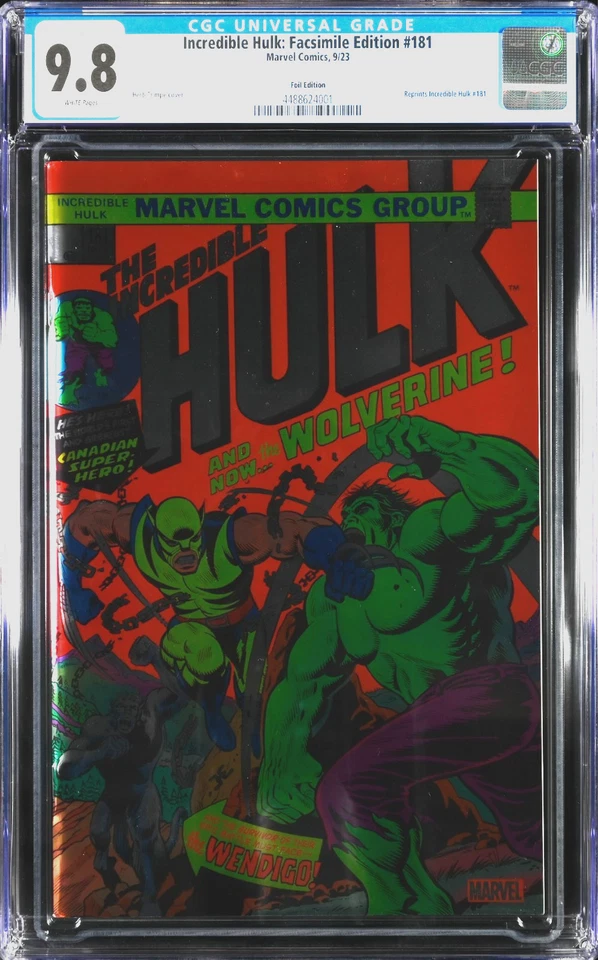 The Incredible Hulk No. 181 Facsimile Edition (Marvel Comics September 2023)