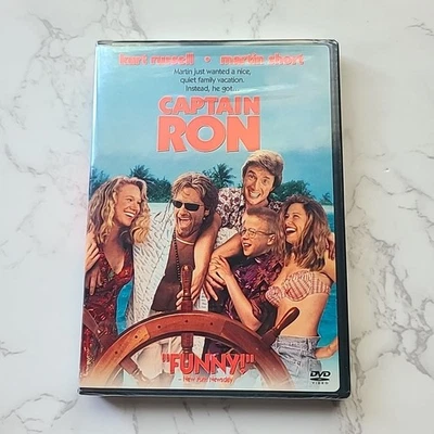 Captain Ron NEW Sealed DVD Kurt Russell, Martin Short, Widescreen, FAST SHIPPING - Image 1 of 4