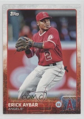 2015 Topps Los Angeles Angels Erick Aybar #A-7 - Image 1 of 2