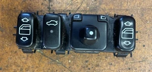 98-02 Mercedes W208 CLK320 CLK55 consola central delantera interruptor ventana maestra OEM - Imagen 1 de 5