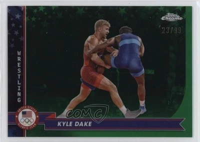 2024 Topps Chrome US Olympic & Paralympic Team and Hopefuls /99 Kyle Dake #182 - Image 1 of 2