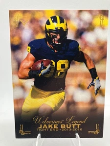 Jake Butt 2023 Valiant Michigan Football "Wolverines Legend" Insert-Rare - Picture 1 of 2