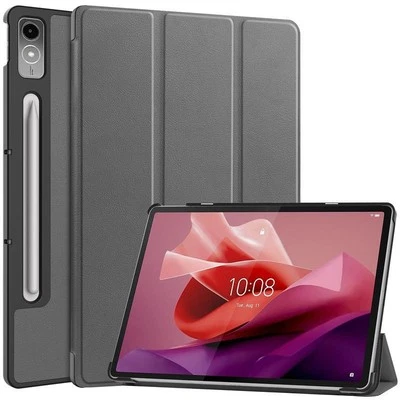 Leather Case Lenovo Tab P12 / P12 Pro / P11 2nd P11 Pro Gen 2 Smart Folio Cover - Image 1 of 4