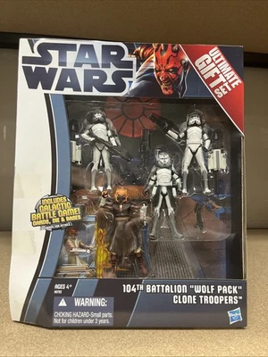 星球大战第 104 营“狼包”克隆部队可动人偶全新未拆封 — 第 1/4 张图片