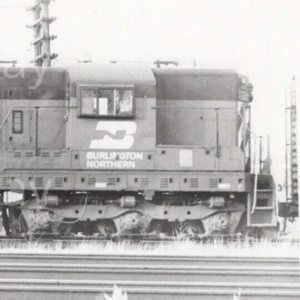1975 Burlington Northern Railway Electromotive #6151 Aurora Illinois CB&Q #2 - Picture 1 of 3