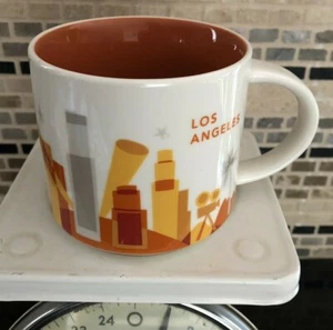 Starbucks Los Angeles You Are Here Kaffeebecher 14 oz 2013 YAH EUC!! Hollywood - Bild 1 von 4