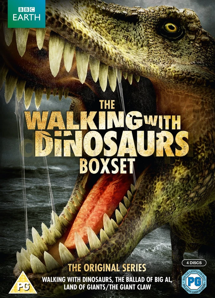 The Walking with Dinosaurs Boxset - BBC Earth 4xDiscs New Region 4 DVD - Image 1 of 1