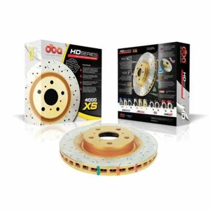 DBA4656XS-10 Drilled Slotted Brake Rotor Pair Rear fits Impreza Liberty Forester - Picture 1 of 1