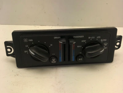 Manual Heater A/c Climate Control BUICK CENTURY 00 01 02 03 04 05 - Изображение 1 из 4