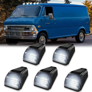 5x Luces de techo LED blancas de cabina inalámbrica con energía solar para Ford E150 E250 E350 E450 - Imagen 1 de 17