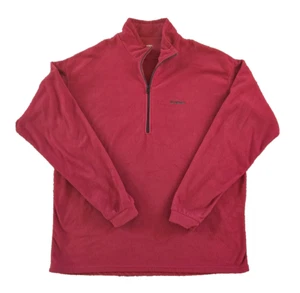 Simms XL Half Zip Pullover Fleece Red - Picture 1 of 7