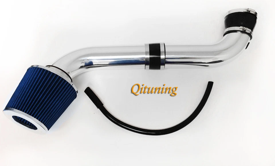 Black Blue for 2pc. 2003-2010 Dodge Dakota 4.7L V8 Air Intake Kit - Imagem 1 de 1