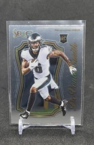 2021 Panini Select Certified DeVonta Smith Rookie RC #SCR-11 Eagles - Bild 1 von 2