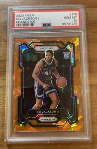 2023 Panini Prizm  GG Jackson II Rookie Orange Ice Prizm PSA 10 RC Grozzlies - Imagen 1 de 2