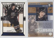 2002-03 Pacific Private Stock Titanium Blue /450 Jaromir Jagr #99