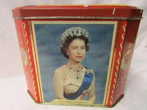 The Opening of the St. Lawrence Seaway ~ H.M. Queen Elizabeth II - 1959 Blechdose - Bild 1 von 12