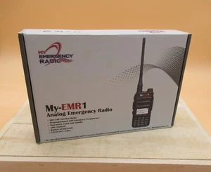 Analogowe radio awaryjne My-EMR1. VHF/UHF, 200 kanałów, wstępnie zaprogramowane OPEN BOX - Zdjęcie 1 z 10
