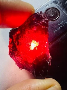 Granate Grande Áspero 70 Cts Granate Natural Sin Calentar Crudo, Granate De Gran Tamaño Áspero... - Imagen 1 de 4