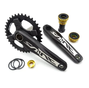 Shimano Saint FC-M820 1 x 10s 36T 170mm DH Bike Crankset & 68/73mm BB SH-372-S12 - Picture 1 of 9