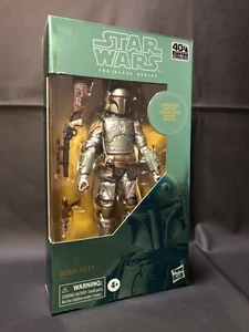 Hasbro Star Wars The Black Series 6 inch Carbonized Boba Fett Actionfigur - Bild 1 von 11
