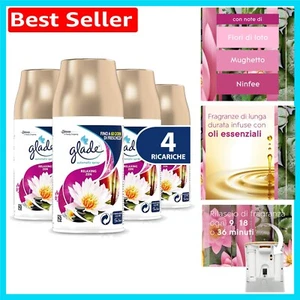 Breathe Easy with Glade's Automatic Spray Refill Pack of 4 - Relaxing Zen Scent - Picture 1 of 8