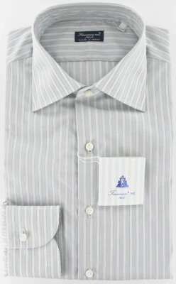 Camisa gris Finamore Napoli 16/41 Foto 1 de 4
