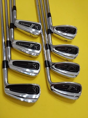 Tour Edge EXOTICS CBX iron set 4 to PW+GW Steel ELEVATE TOUR Stiff Flex NEW 2025 - Image 1 of 4