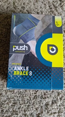 Push Sports / BraceLab Sprunggelenkbandage 8 - Large (rechter Fuß) - Bild 1 von 3