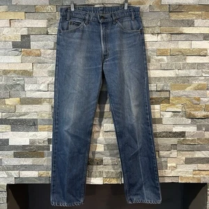 LEVI'S 505 0917 Orange Tab Made In USA Mens Jeans Blue Straight 90s 34 By 30 - Picture 1 of 8