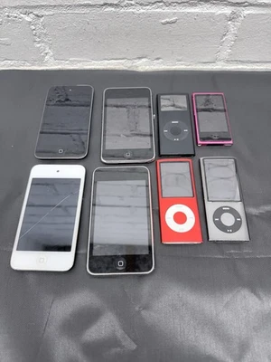 8x Apple iPod Job lot - Classic, Nano, Touch, - SPARES REPAIR PARTS - Image 1 of 4