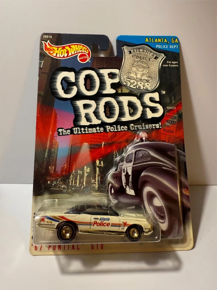 Pontiac GTO A06 67 Departamento de Policía Atlanta Ga Cop Rods Hot Wheels Foto 1 de 1