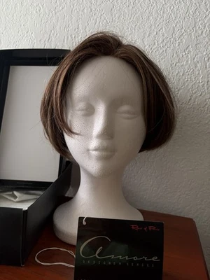 Amore Rene of Paris 黑发假发 2541 贝拉奥本糖天然合成 — 第 1/4 张图片