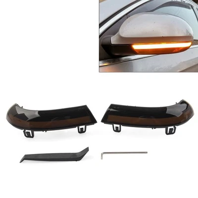 Dynamic LED Mirror Indicator Turn Signal Light for VW Golf 5 Jetta Passat Sharan - Image 1 of 4