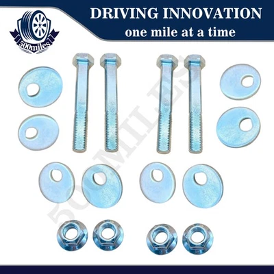 For Dodge Ram Truck 2500 3500 4Pcs Front Camber Bolt Kits-Corner Set K100132 Foto 1 de 4