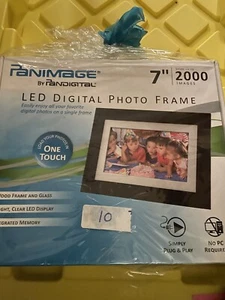 Pandigital Panimage 7" LED Digital Photo Frame (New) - Picture 1 of 2