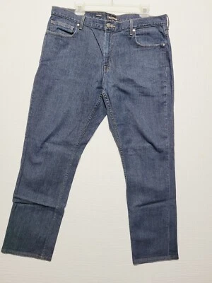 Michael Kors Men's Dark Wash Blue Tailored Fit Jeans 36x30 unworn - Image 1 of 4