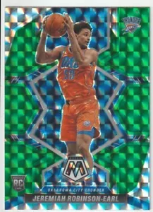 2021-22 Panini Mosaic - Rookies Jeremiah Robinson-Earl #232 Green Mosaic... - Picture 1 of 1