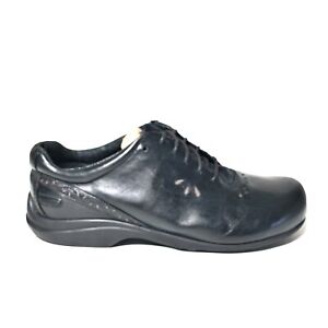 P.W. Minor Shoes Women’s Sz 8.5 2W Lexi Black Leather Lace Up 11744 Casual EUC
